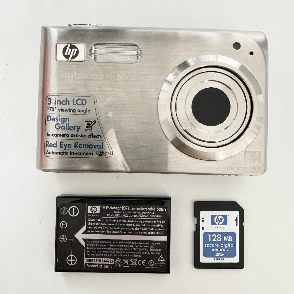 HP Photosmart R927 Camera